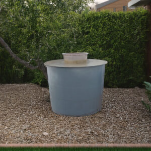 Depósito Vertical para enterrar